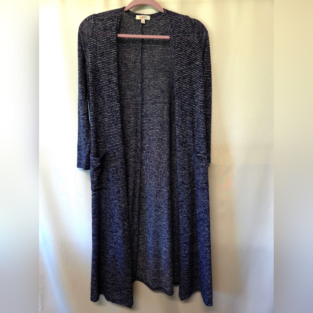 Striped Blue Cardigan